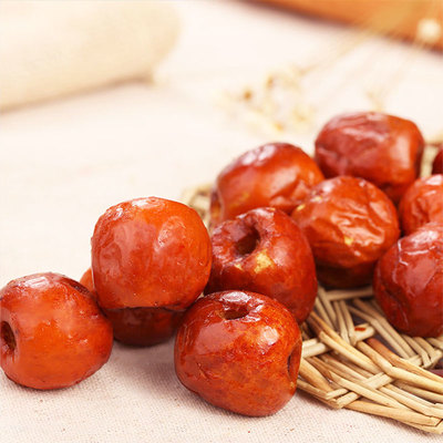 【拍一份送35g】黃驊 秋里紅脆冬棗 無核酥脆紅棗 獨(dú)立小包裝500g - 360購(gòu)物